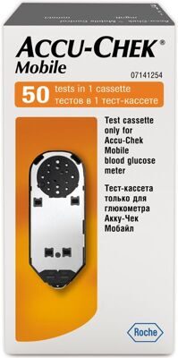 Тест-кассета Акку-Чек Мобайл (Accu-chek Mobile) на 50 измерений ПОД ЗАКАЗ