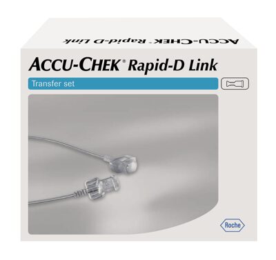 Удлиняющий катетер системы Акку-Чек Репид Д-Линк (Accu-Chek Rapid-D Link) 20 см (10 шт в упаковке)